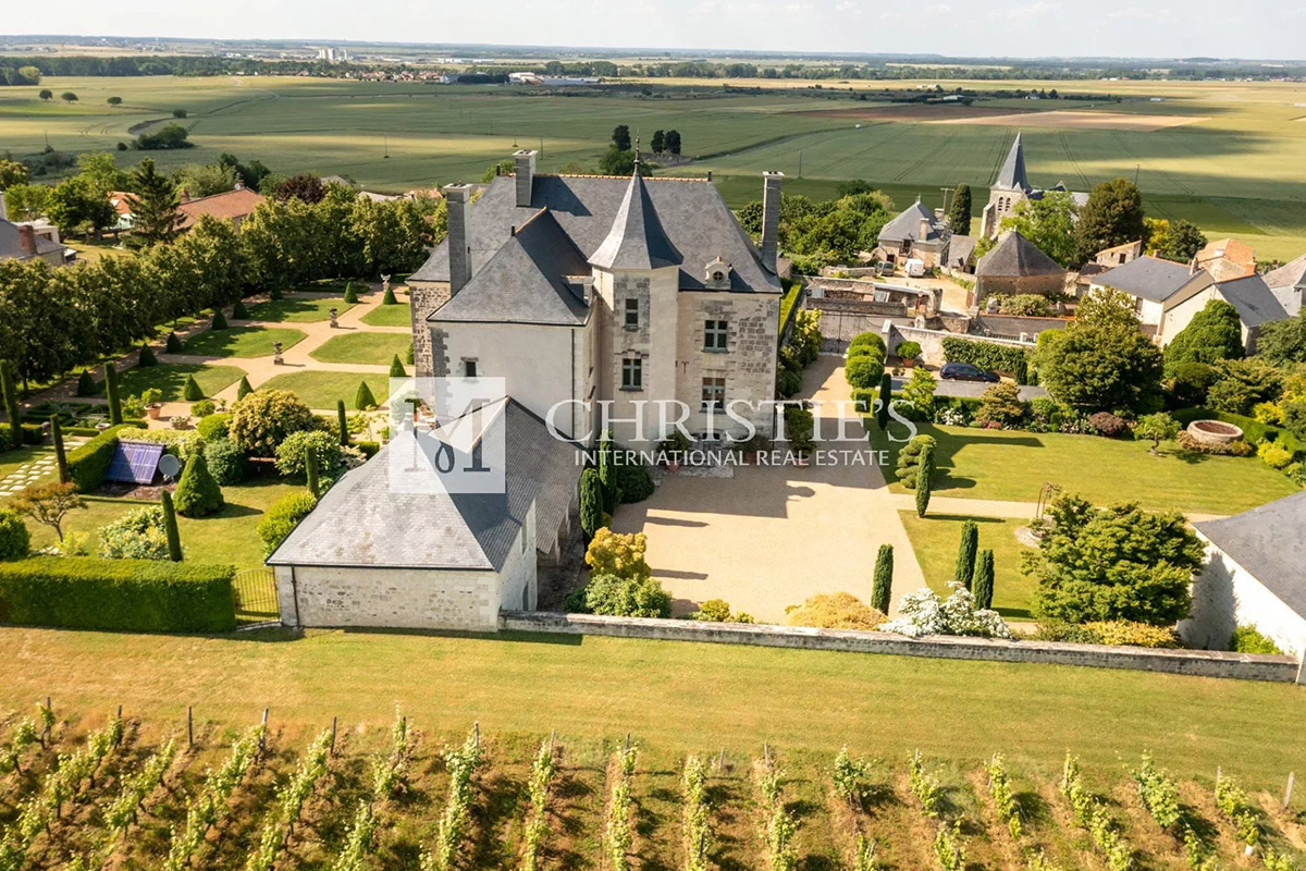 Magnificent manor with extensive park and vineyard