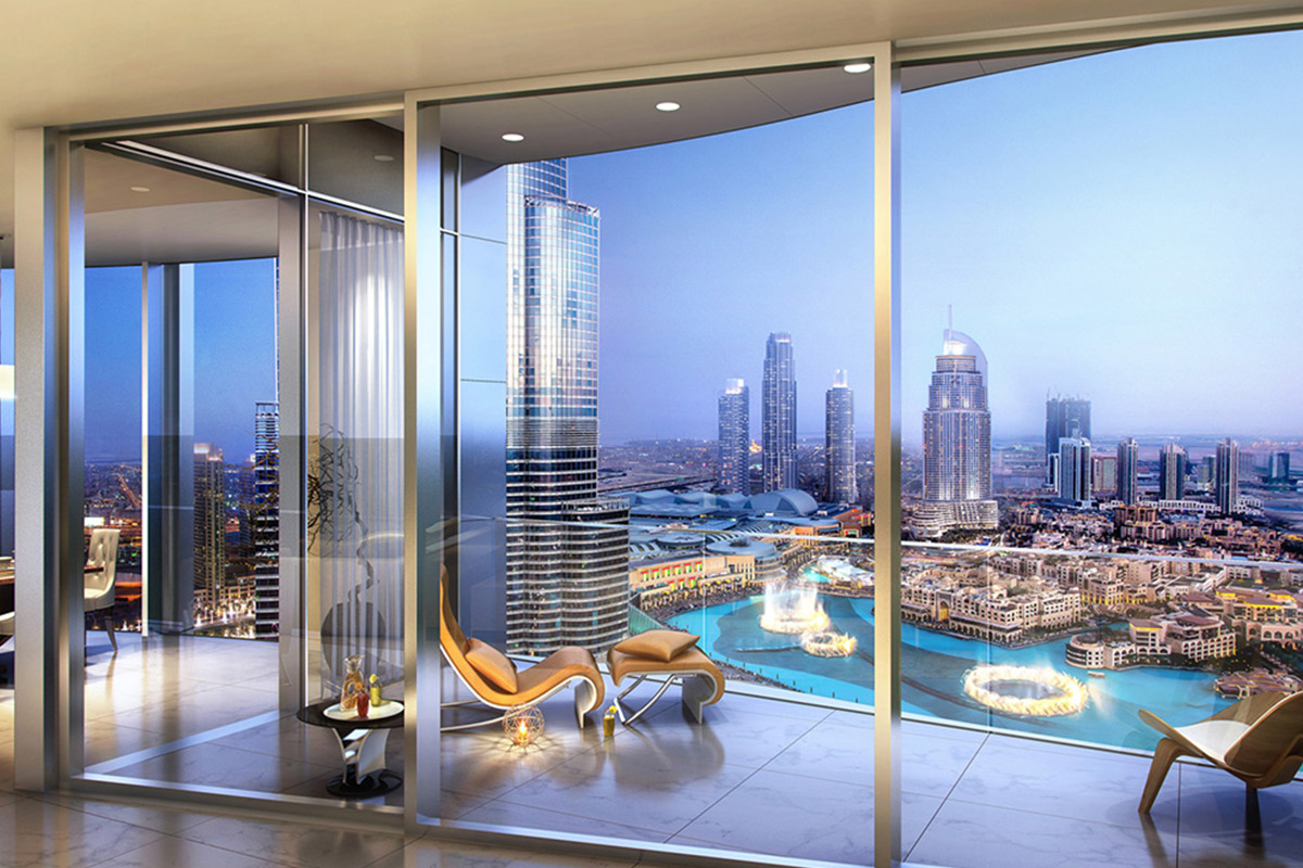 Opulent 4-Bed Apartment Opposite the Burj Khalifa