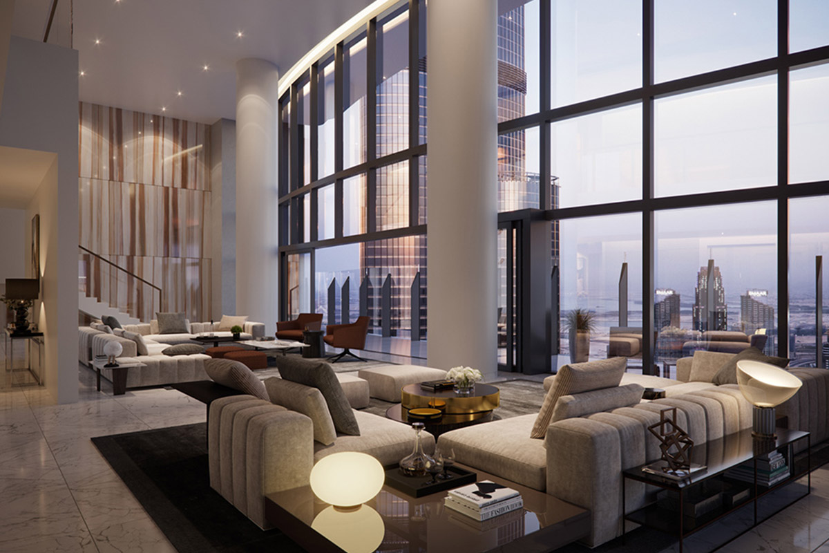 Opulent 4-Bed Apartment Opposite the Burj Khalifa