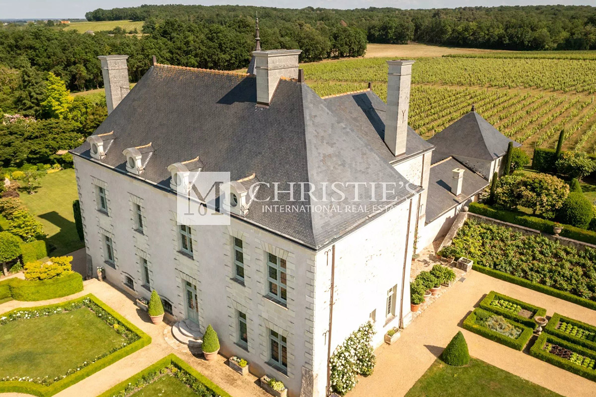 Magnificent manor with extensive park and vineyard